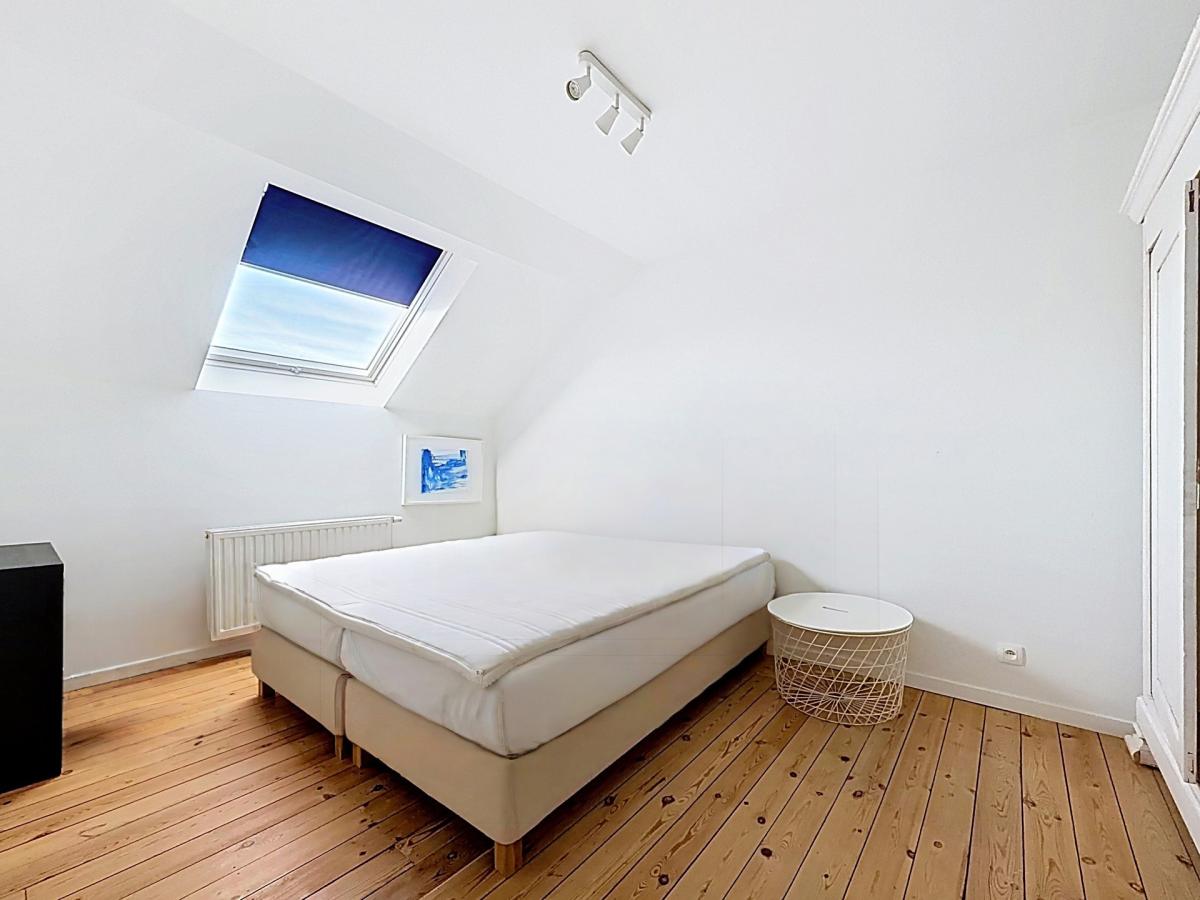 Cimetière d'Ixelles : Duplex 2 chambres meublé + terrasse 
