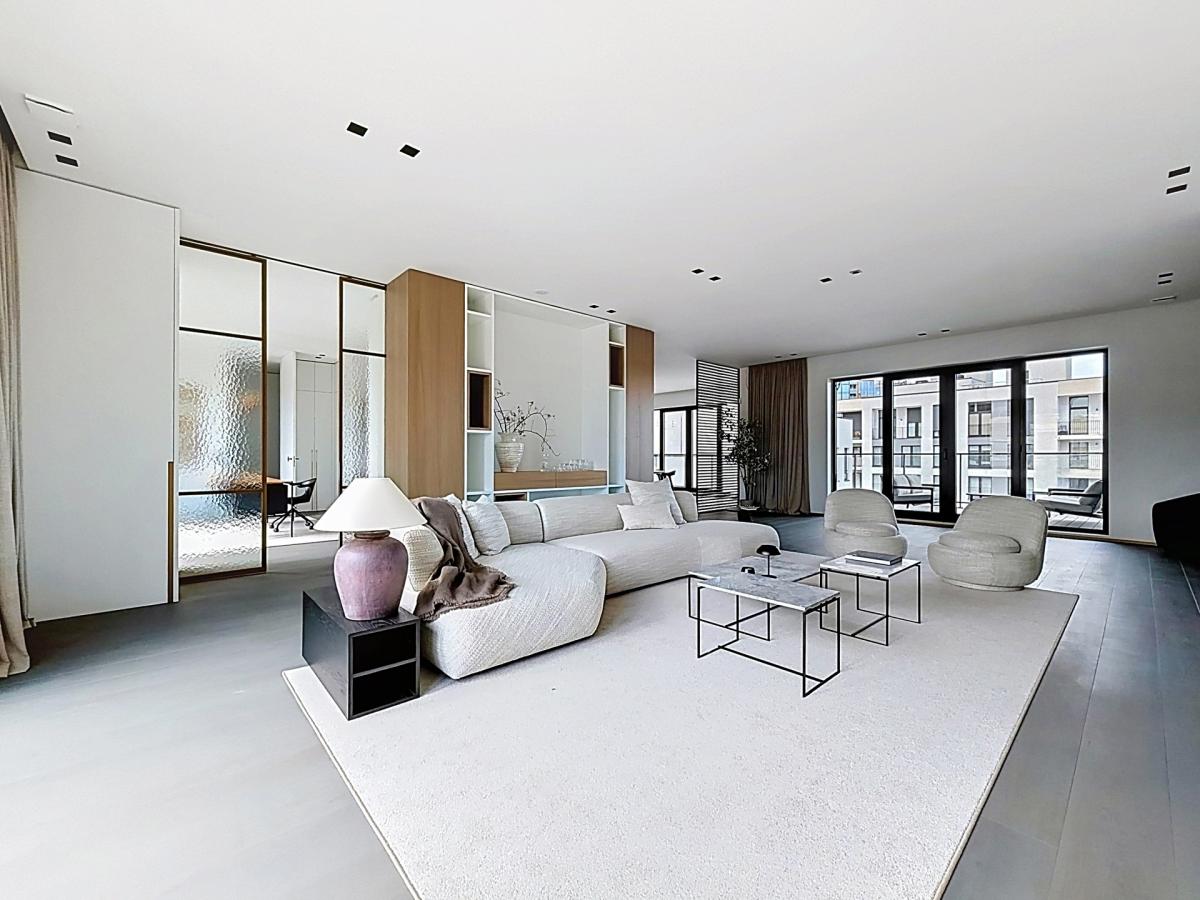 Penthouse d’exception avec terrasses et vue sur Bruxelles