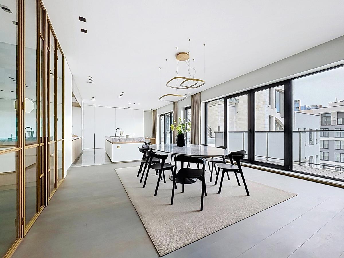 Penthouse d’exception avec terrasses et vue sur Bruxelles