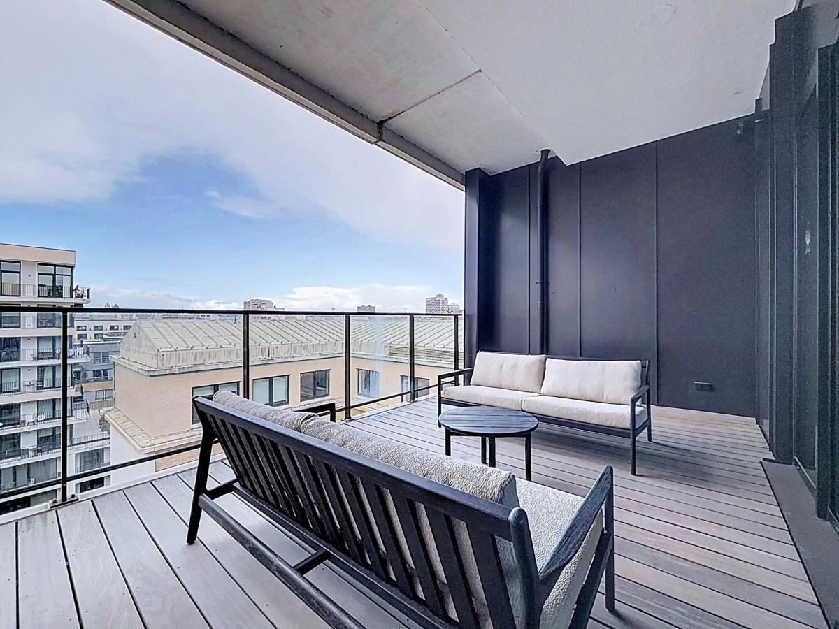 Penthouse d’exception avec terrasses et vue sur Bruxelles