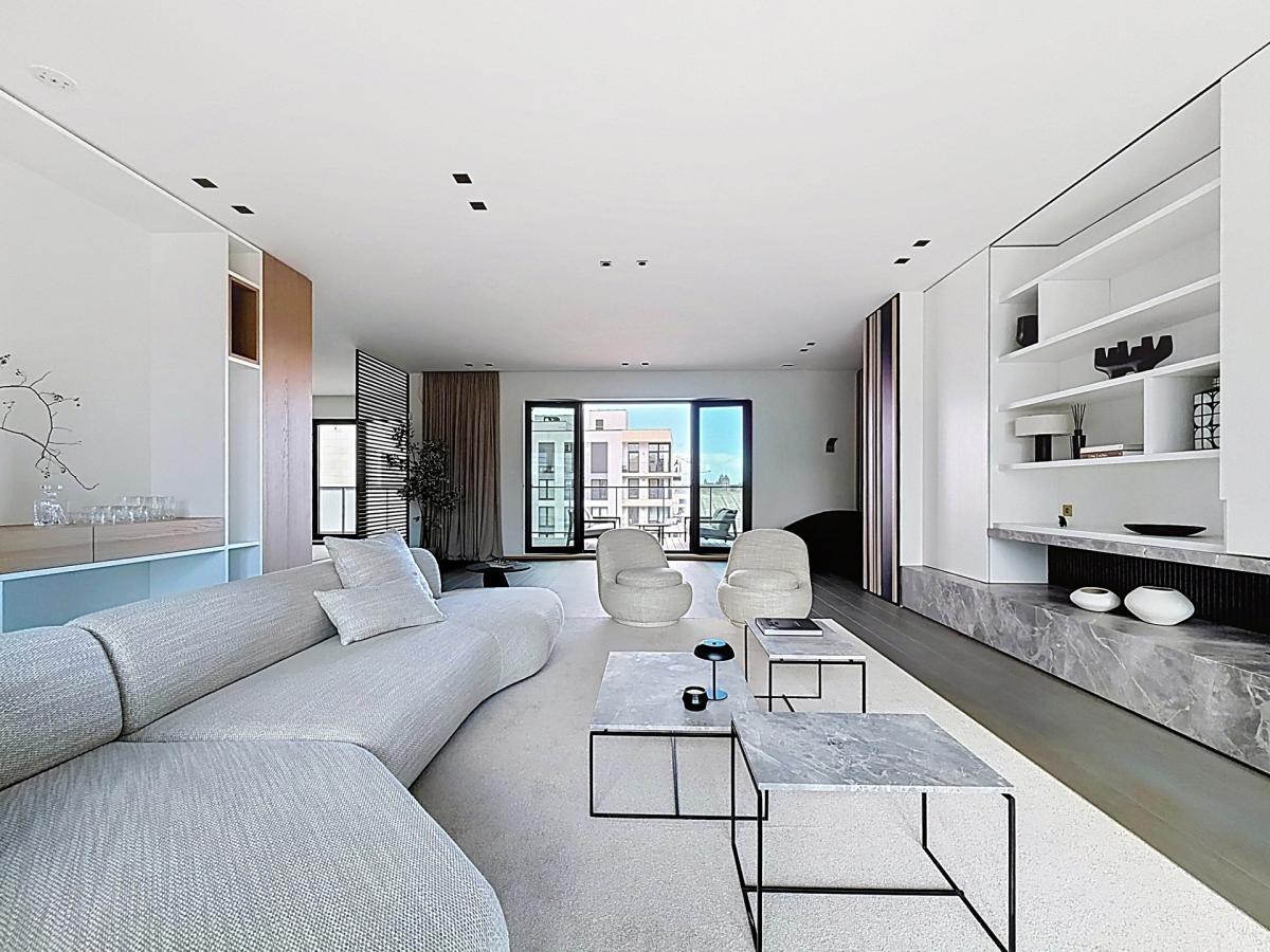 Penthouse d’exception avec terrasses et vue sur Bruxelles
