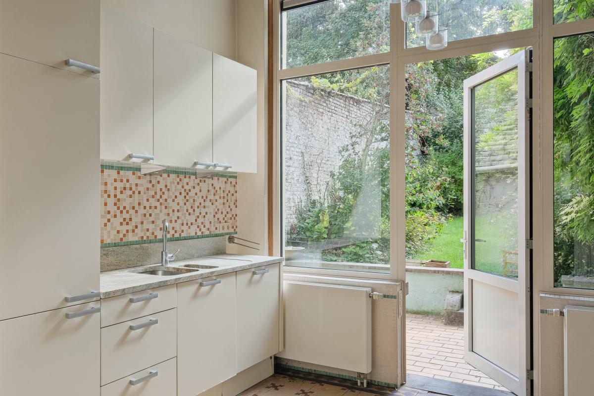 Place Jourdan – Magnifique maison bruxelloise 6 ch. + jardin