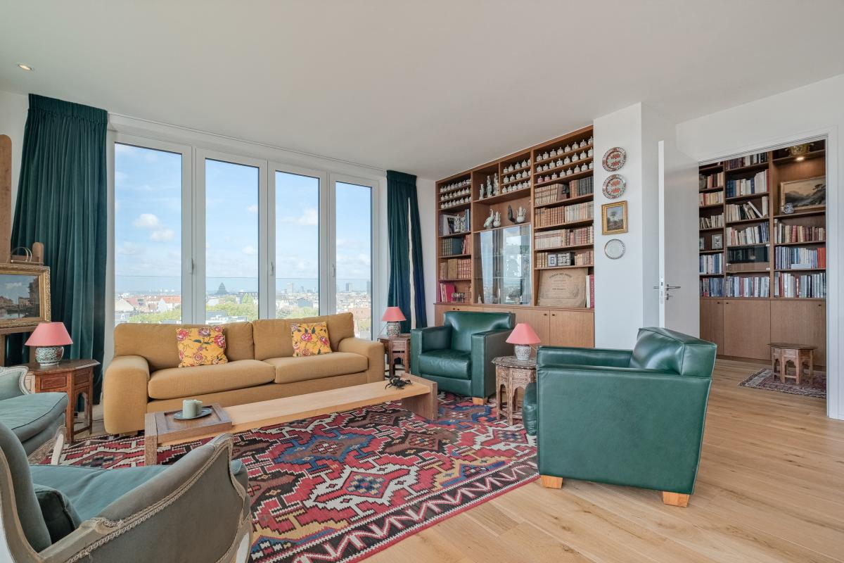 Cavell : Appartement 3 chambres + bureau, terrasses