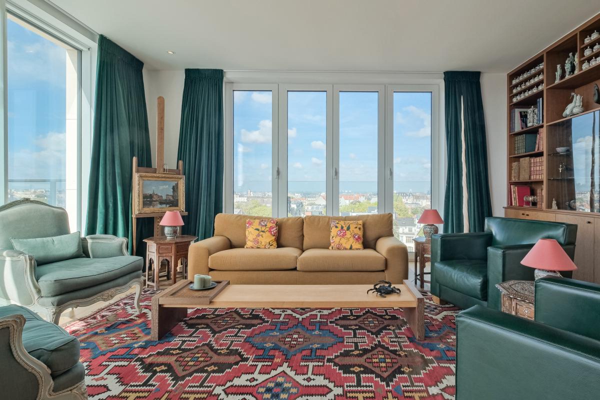 Cavell : Appartement 3 chambres + bureau, terrasses