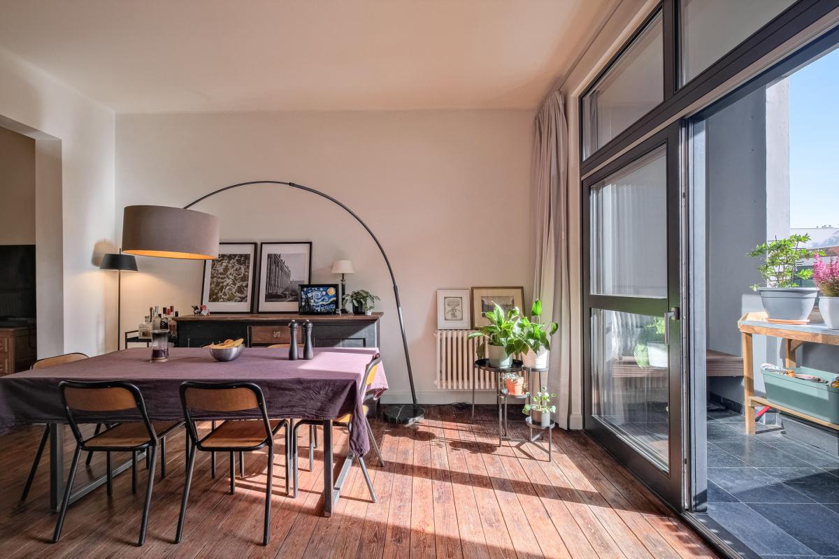 Parc Albert II : appartement 2 chambres + terrasse sud