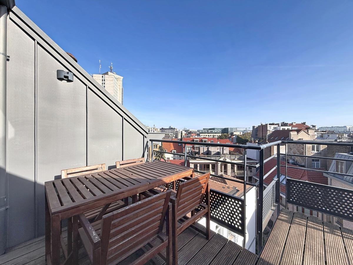 Chaussée d'Ixelles : Sublime penthouse + terrasses