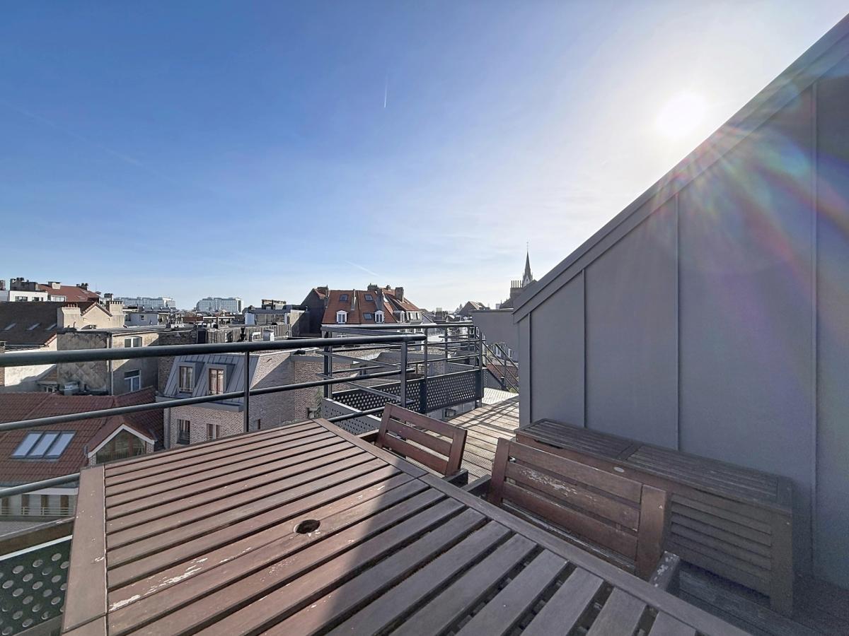 Chaussée d'Ixelles : Sublime penthouse + terrasses