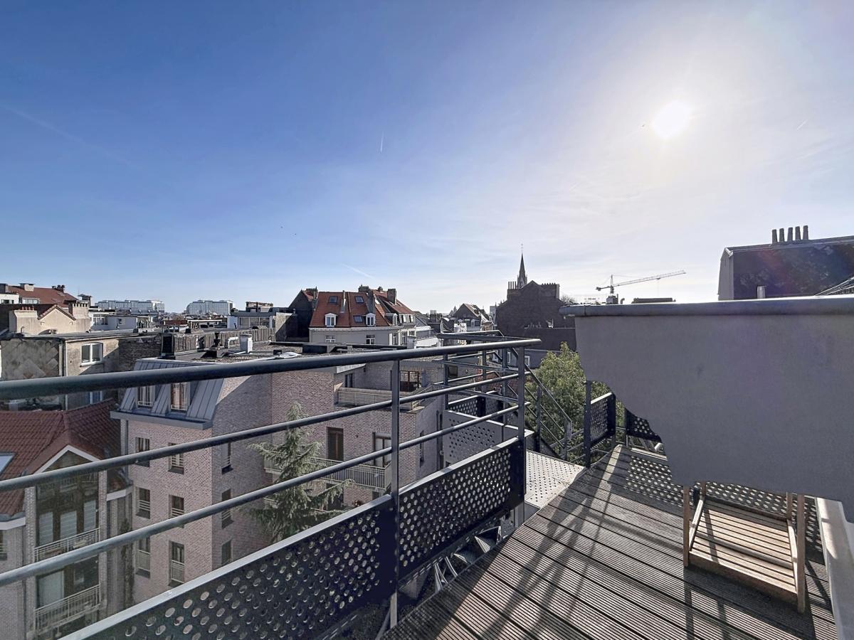 Chaussée d'Ixelles : Sublime penthouse + terrasses