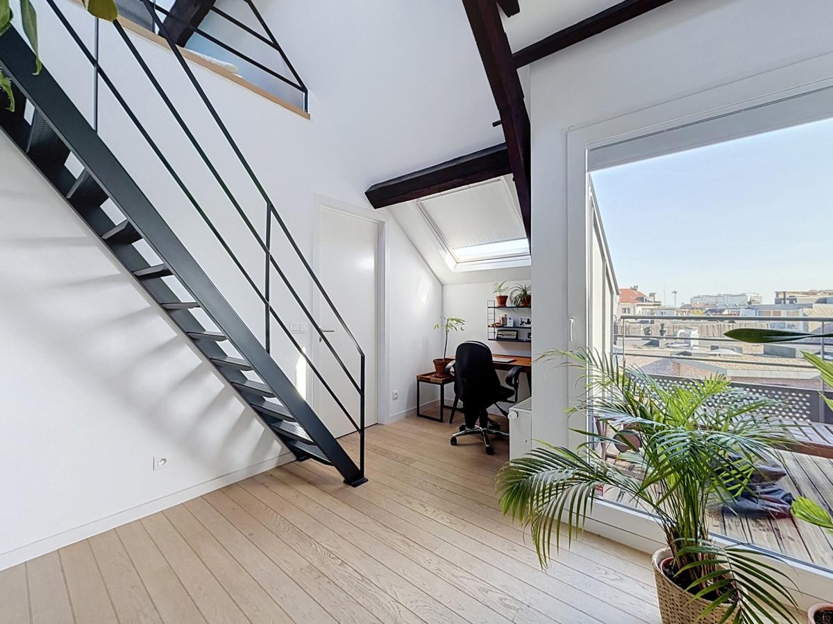 Chaussée d'Ixelles : Sublime penthouse + terrasses