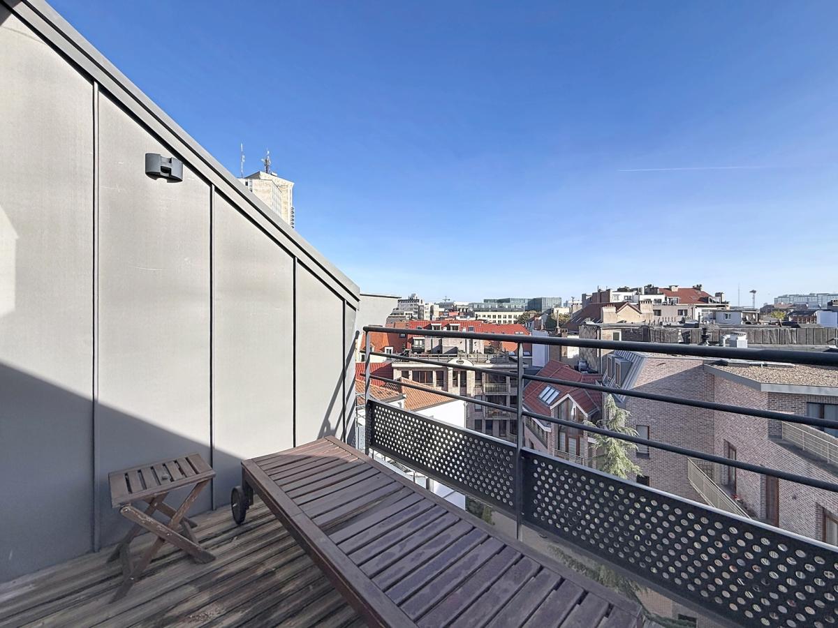 Chaussée d'Ixelles : Sublime penthouse + terrasses