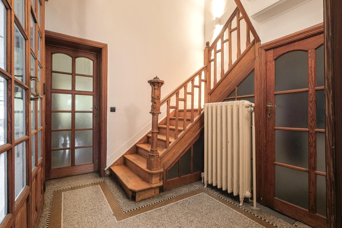 Etangs d'Ixelles, maison de Maître révové de 410 m2  jardin