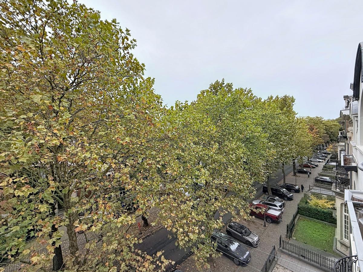Pl. Brugmann : Sublime appartement de caractère rénové